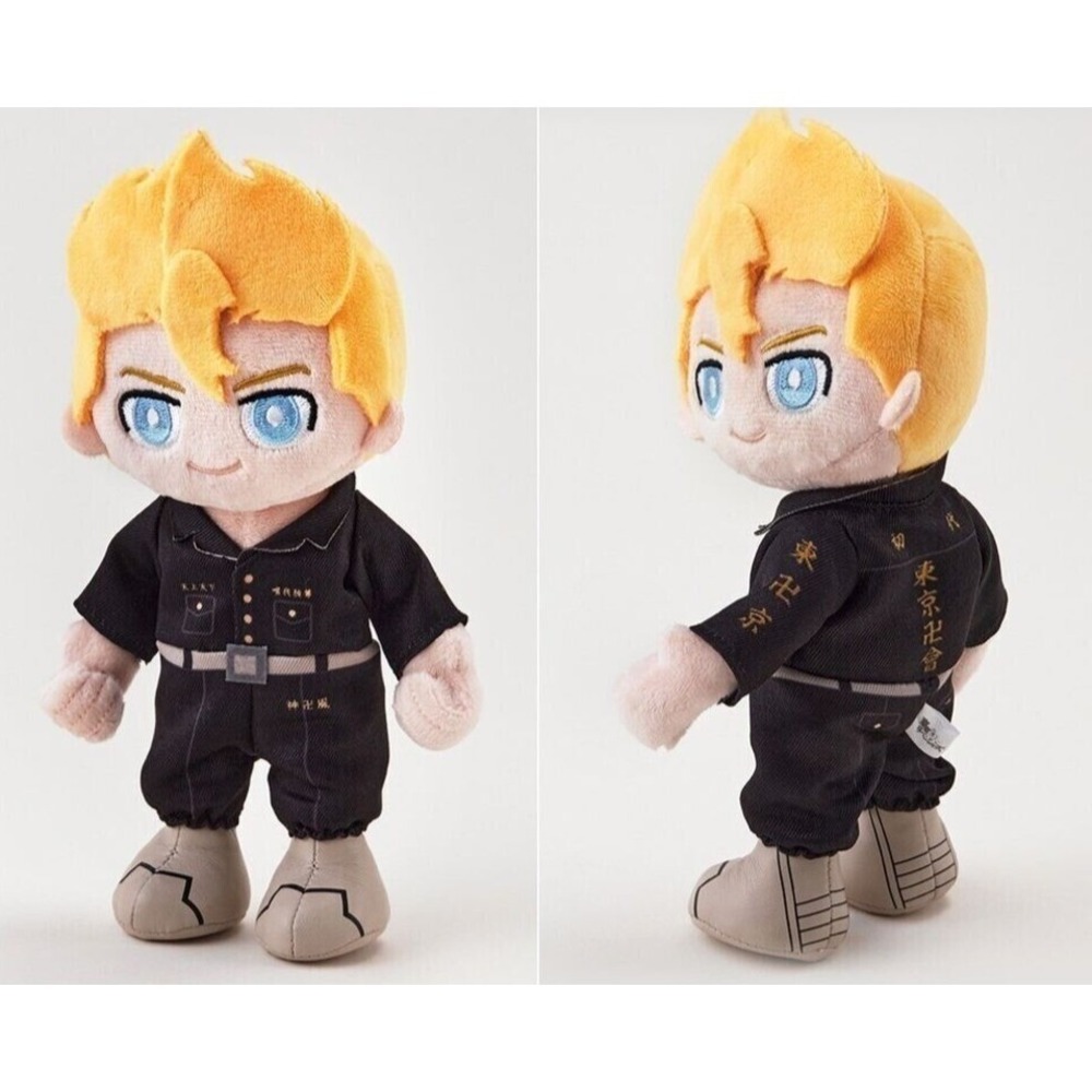 Tokyo Revengers Plush Takemichi Hanagaki Gurugurumi Mini Moveable Toman Uniform